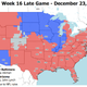 Illustration for article titled Which TV Market Is Getting Screwed This Sunday? An Analysis Of Week 16 NFL Viewing Maps